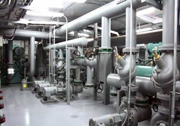 Sửa chữa bơm nước cho chiller tại Bắc Giang